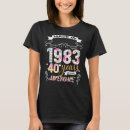 Pesquisar por feito em 1983 camisetas Velho
