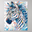 Pesquisar por zebra colorida pósteres pôsteres Abstrato