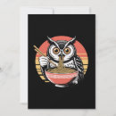 Pesquisar por corujas engraçadas convites De amante de coruja