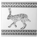 Pesquisar por coelhos e coelhos azulejos Preto e branco