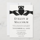 Pesquisar por irlandês 13 18 casamento convites Preto e branco