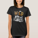 Pesquisar por cabelo encaracolado camisetas Leopardo