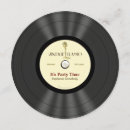 Pesquisar por registro de vinil convites Retro