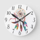 Pesquisar por nativo relogios de parede Dreamcatcher