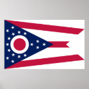 Pesquisar por estado de ohio pôsteres Bandeira