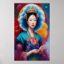 Pesquisar por flores asiáticas pôsteres Laranja