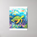 Pesquisar por tubarão impressão de canvas Natureza