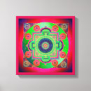 Pesquisar por yantra impressão de canvas Mandala