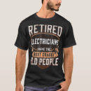 Pesquisar por eletricista aposentado camisetas Encanador