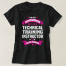 Pesquisar por instrutor camisetas Trabalho