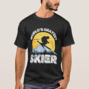 Pesquisar por badminton do mundo camisetas Esqui