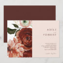 Pesquisar por cor marsala convites Bride