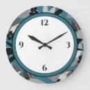 Pesquisar por turquesa e branco relogios de parede Cinza