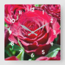 Pesquisar por rosa vermelha relogios de parede Flores