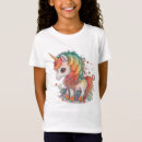 Pesquisar por arte do unicórnio camisetas For her