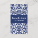 Pesquisar por azul damasco cartao de visita Branco