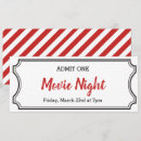 Pesquisar por filme convites Admitir um ingresso