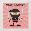 Pesquisar por ninja party convites Boy