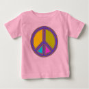 Pesquisar por paz colorida camisetas For kids