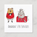 Pesquisar por animal cartao de visita Preparação