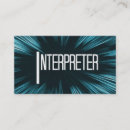 Pesquisar por linguagem cartao de visita Interpretação