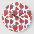 Pesquisar por fundo morangos relogios de parede Comida