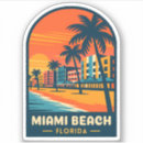 Pesquisar por miami beach florida adesivos Tropicais
