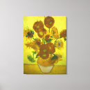 Pesquisar por girassóis van gogh de impressão de canvas Flores