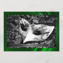 Pesquisar por mascarada preto e branco convites Vintage