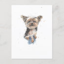Pesquisar por yorkies cartoes postais Aquarela