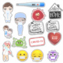 Pesquisar por vírus adesivos Emoji