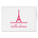 Pesquisar por torre eiffel cartoes de mesa Elegante