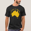 Pesquisar por mapa austrália camisetas Homens