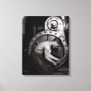 Pesquisar por industrial impressão de canvas Preto e branco