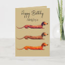 Pesquisar por do dachshund cartoes Aquarela