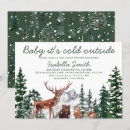 Pesquisar por woodland baby shower convites For kids