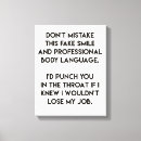 Pesquisar por sarcasmo impressão de canvas Citações