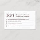 Pesquisar por contador público cartao de visita Cpa