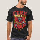 Pesquisar por arte bombeiro camisetas Fogo