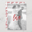 Pesquisar por preto e branco vermelho casamento convites Tipografia