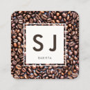 Pesquisar por o do barista cartao de visita Cappuccino
