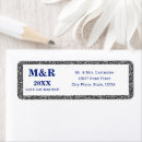 Pesquisar por azul e de prata casamento adesivos For her