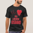 Pesquisar por eu amo meu bibliotecário camisetas Para