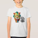 Pesquisar por arte do leão camisetas For kids