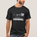 Pesquisar por electronica camisetas Música