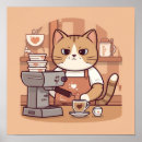 Pesquisar por desenho gato pôsteres Engraçado