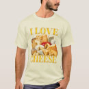 Pesquisar por eu amo queijo camisetas Amor