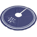 Pesquisar por monograma saias para árvore de natal Branco