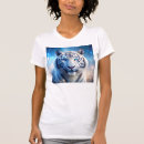 Pesquisar por o tigre branco camisetas For her