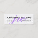 Pesquisar por preto roxo cartao de visita Monogrammed